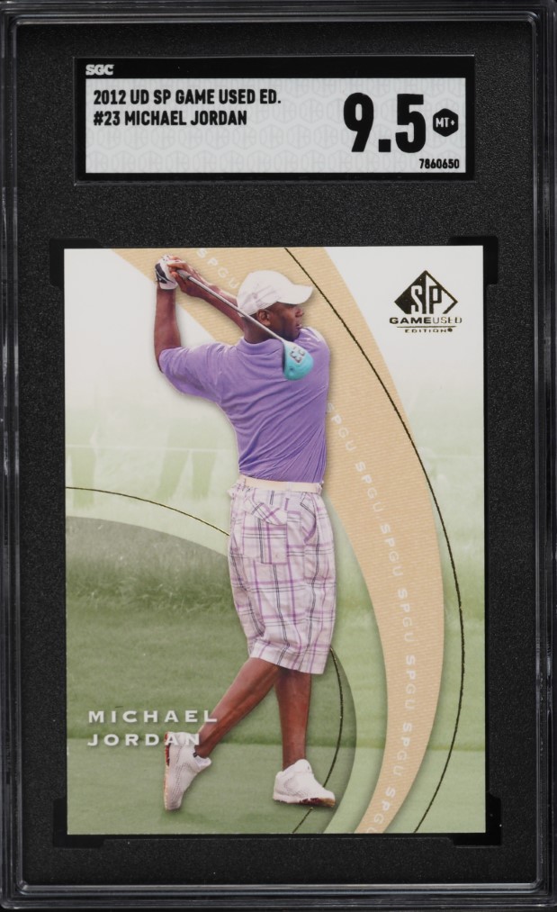 2012 SP Game Used Edition Michael Jordan #23 SGC 9.5 MINT+