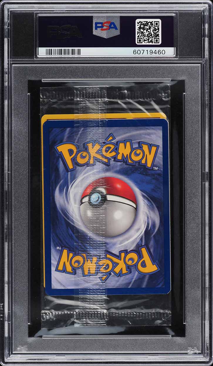 1999 Pokemon Warner Bros. Cello Pack Promo The First Movie PSA 10 GEM MINT  on Fanatics Collect