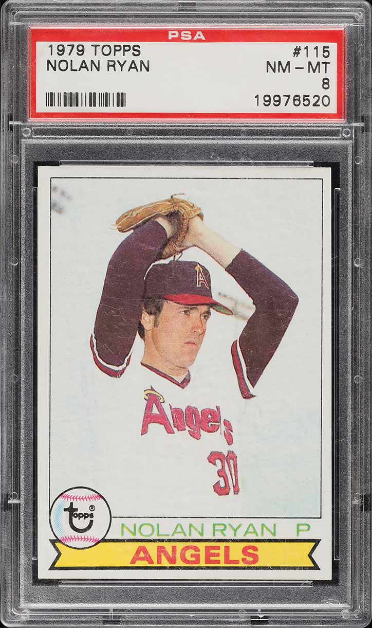 1979 Topps Nolan Ryan #115 PSA 8 NM-MT