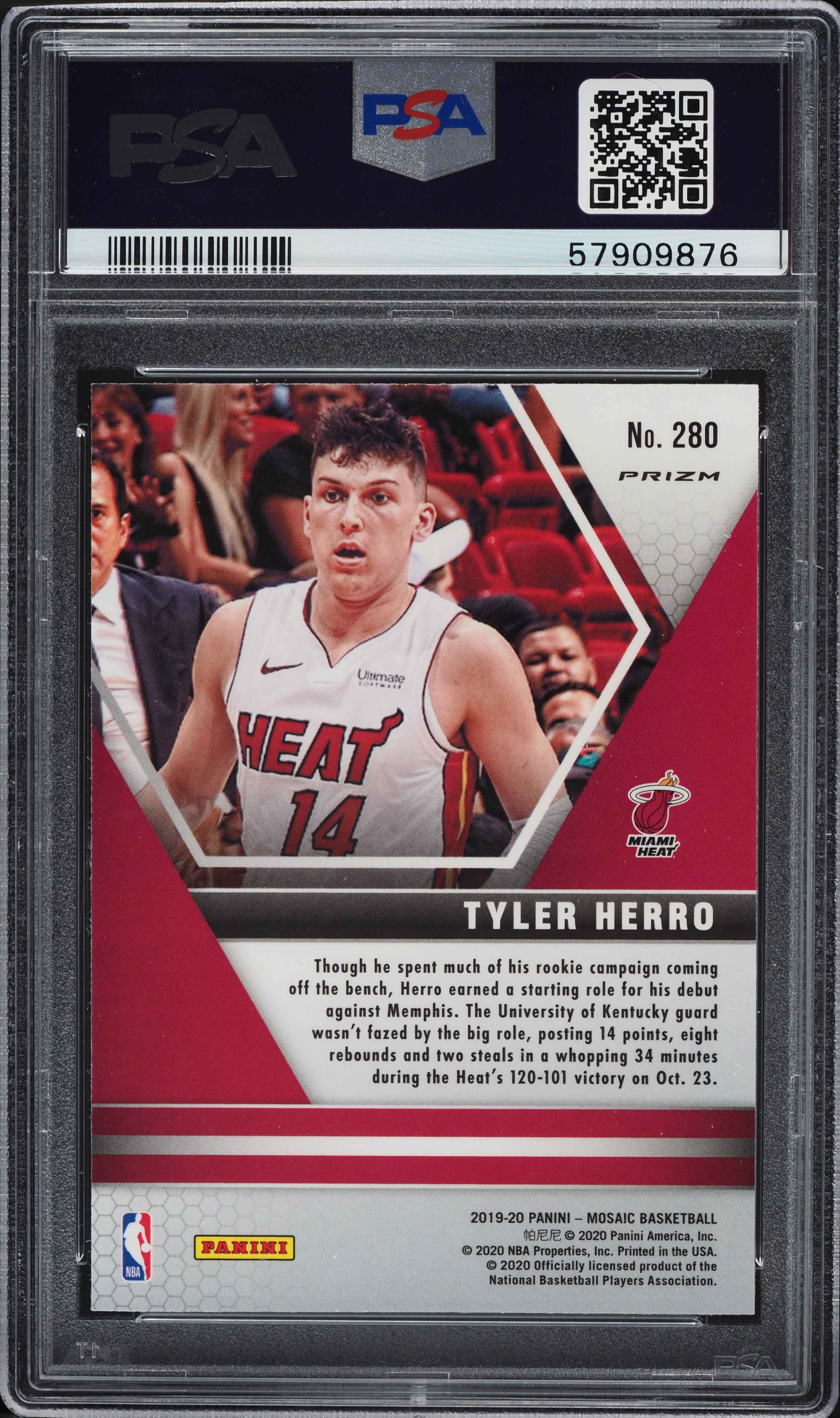 Panini prizm Tyler herro RC 149枚限定 PSA10 Panini prizm Tyler herro RC 149枚限定 PSA10 Panini prizm Tyler