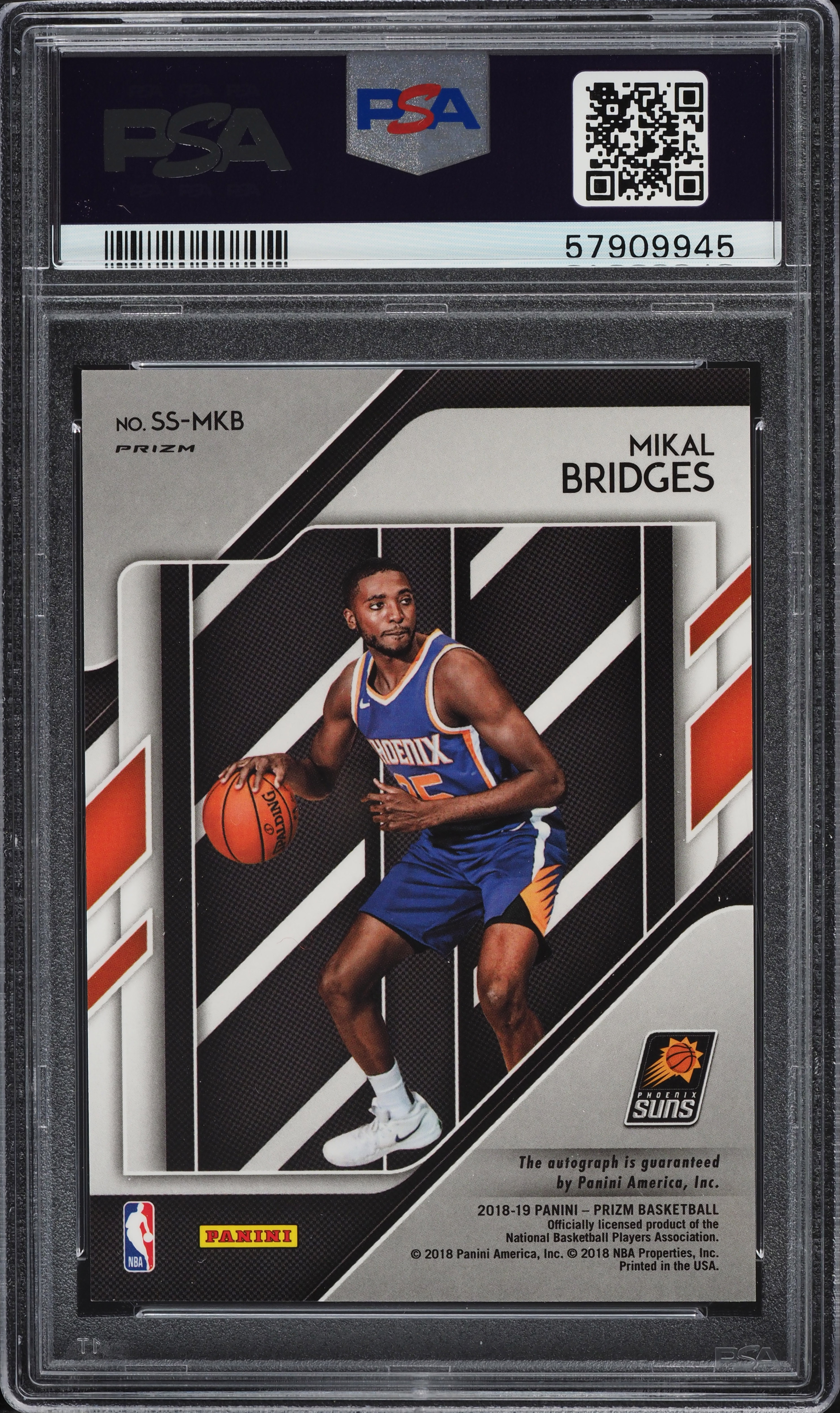 Mikal Bridges Gold RC Auto /10
