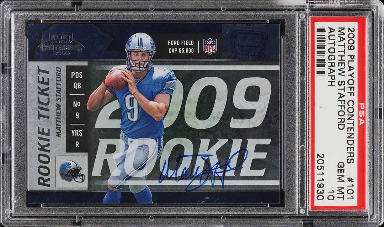 2009 Playoff Absolute Memorabilia Matthew Stafford ROOKIE NFL