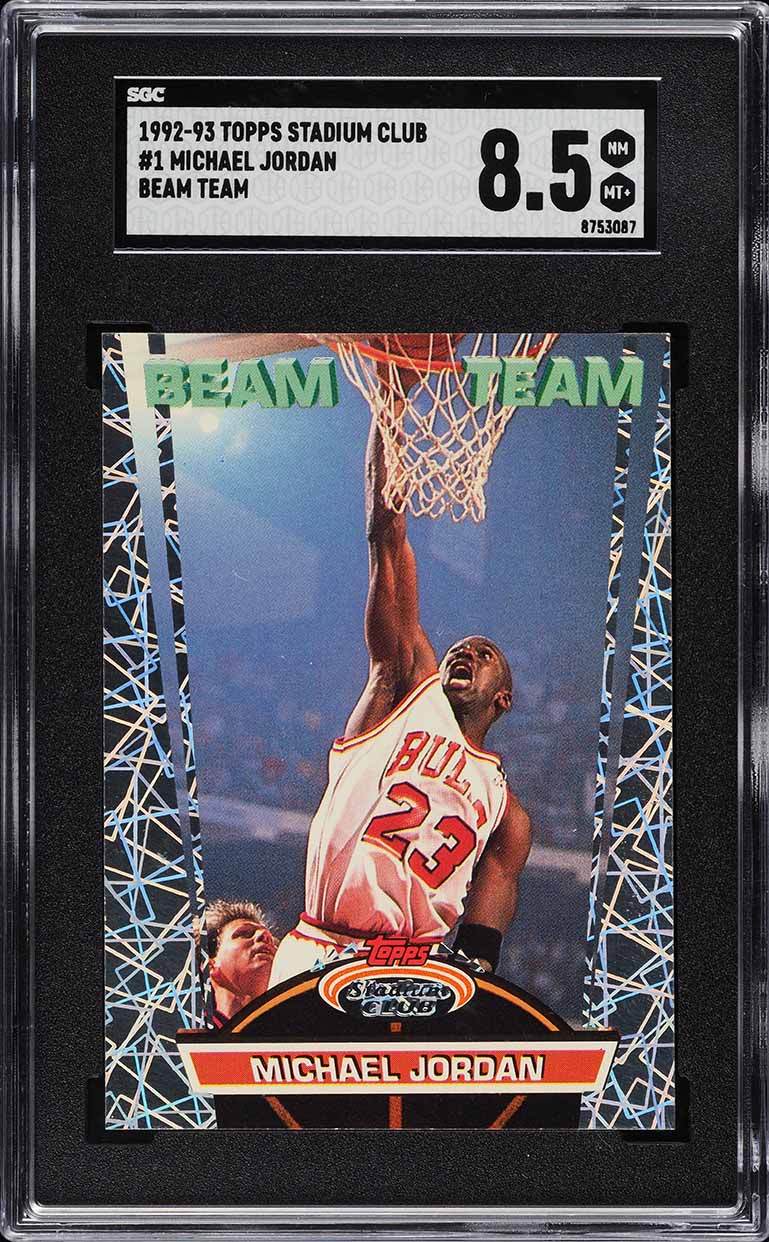 1993 Stadium Club Beam Team Michael Jordan #4 PSA 10 GEM MINT on