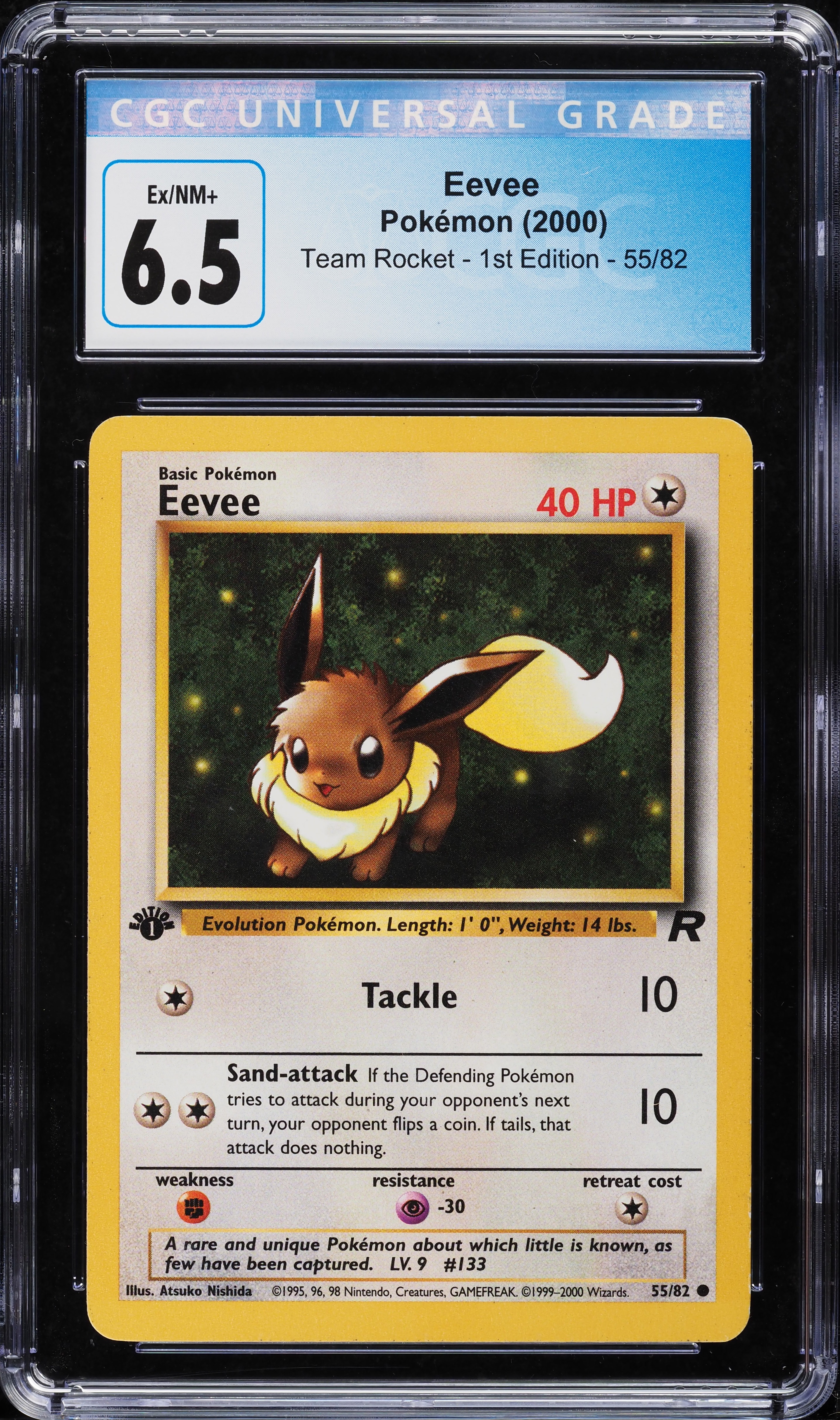 eevee first edition card Neo Discovery 1st #38/75 Orb Sports Cards & Collectibles favorite character Eevee 51/64 - 1st Edition