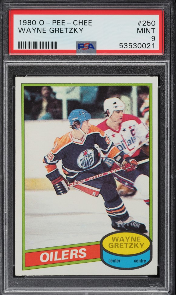 1980 O-Pee-Chee Hockey Wayne Gretzky #250 PSA 9 MINT