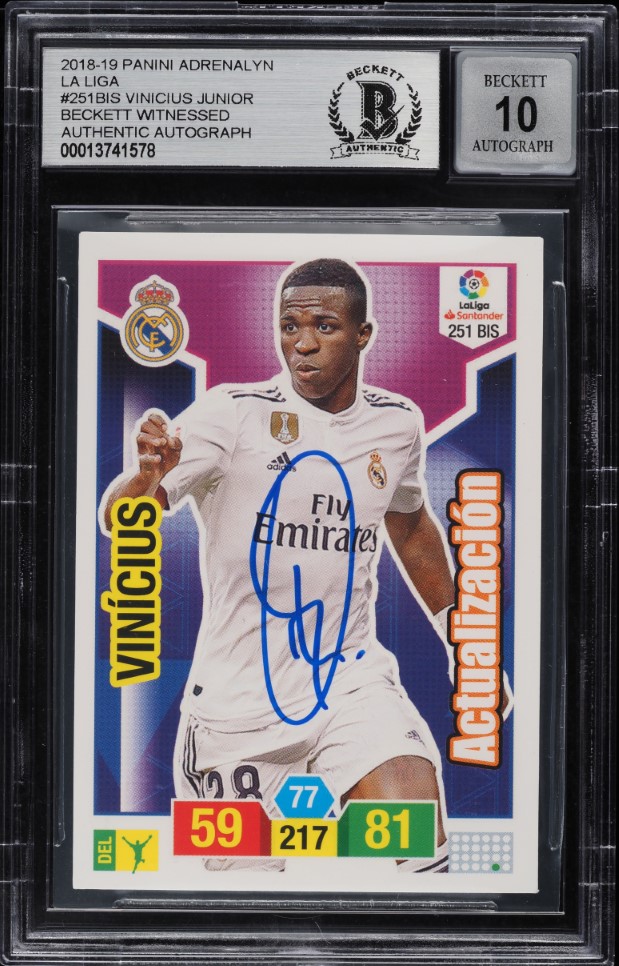 2019 Panini Gold Standard Newly Minted Vinicius Junior /79 #NM-24