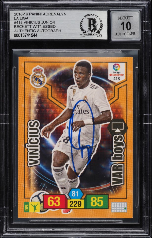 2019 Panini Gold Standard Newly Minted Vinicius Junior /79 #NM-24
