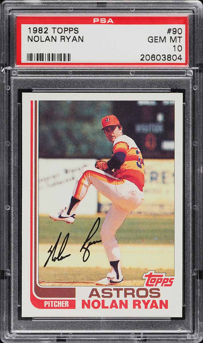 1982 Topps Nolan Ryan #90 PSA 10 GEM MINT