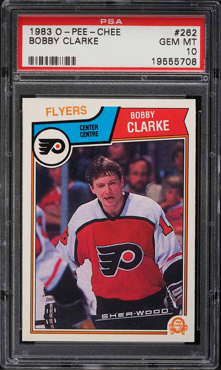 1983 O-Pee-Chee Hockey Bobby Clarke #262 PSA 10 GEM MINT