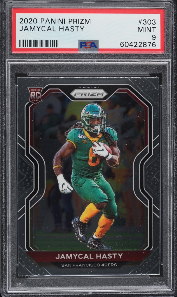 2020 Panini Prizm Jamycal Hasty ROOKIE #303 PSA 9 MINT