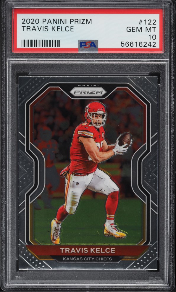 2020 Panini Prizm Travis Kelce #122 PSA 10 GEM MINT