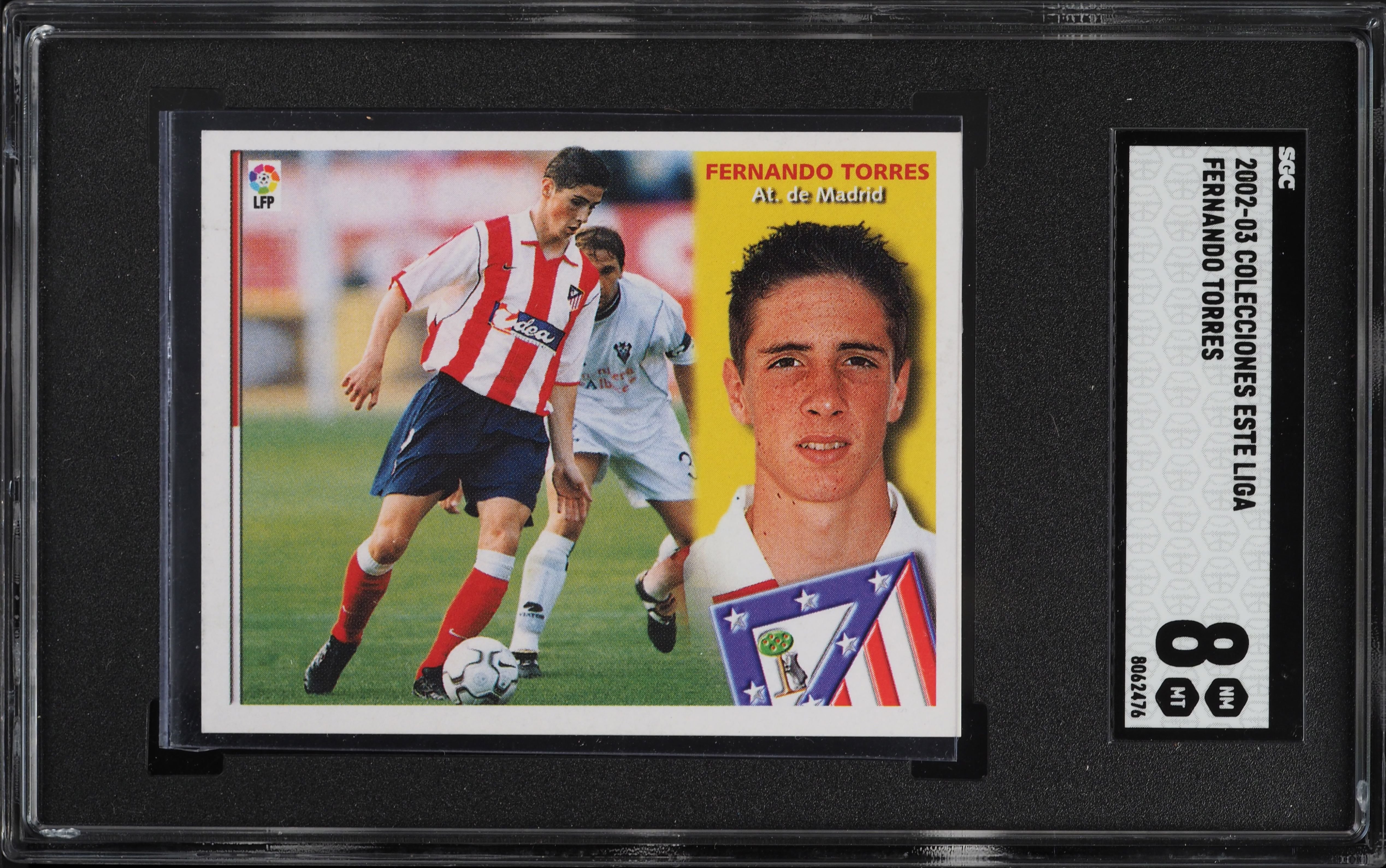 2002 Colecciones Este Liga Fernando Torres ROOKIE SGC 8 NM-MT on