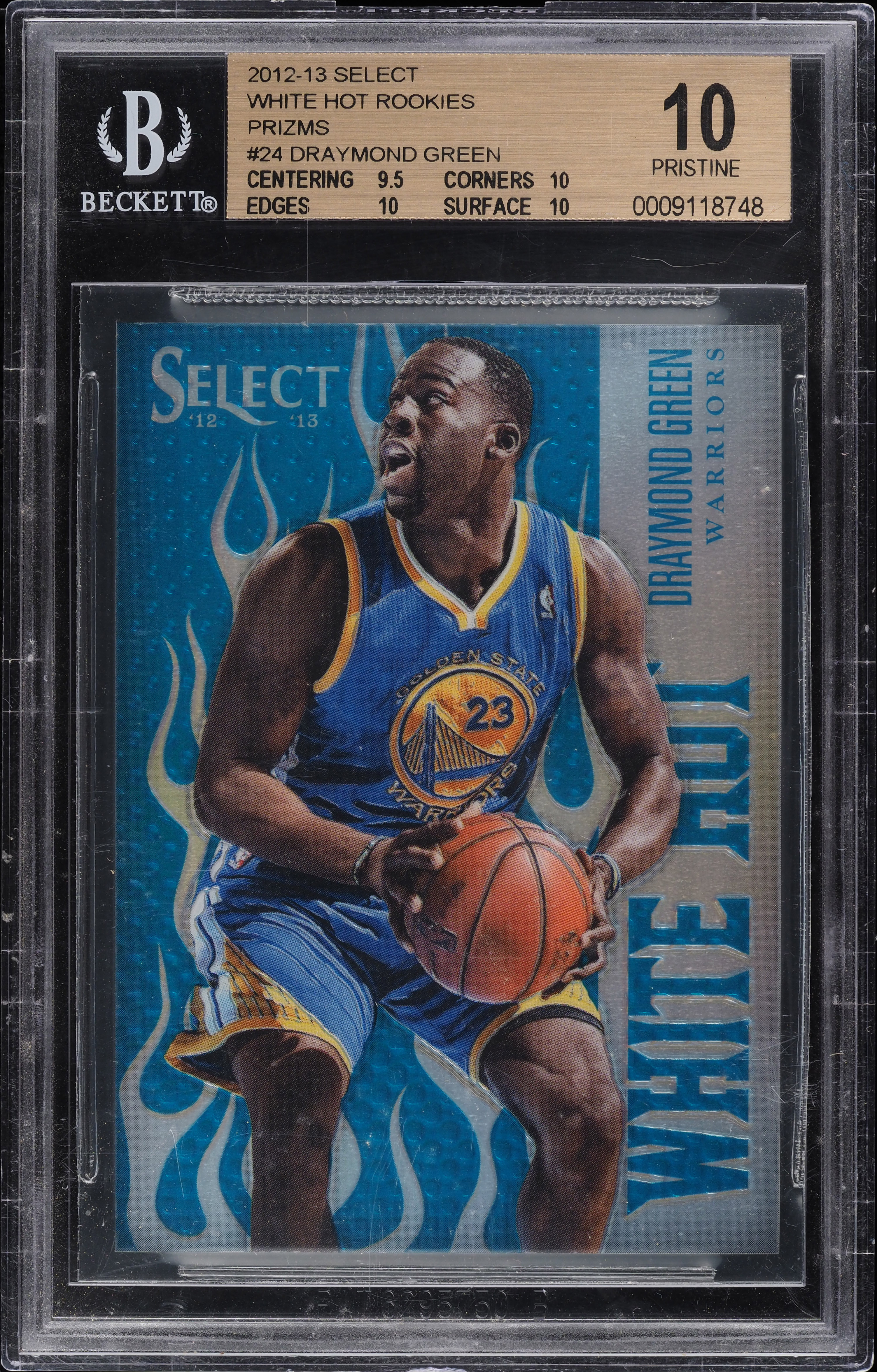 2012 Select White Hot Rookies Prizms Draymond Green RC /25 #24 BGS