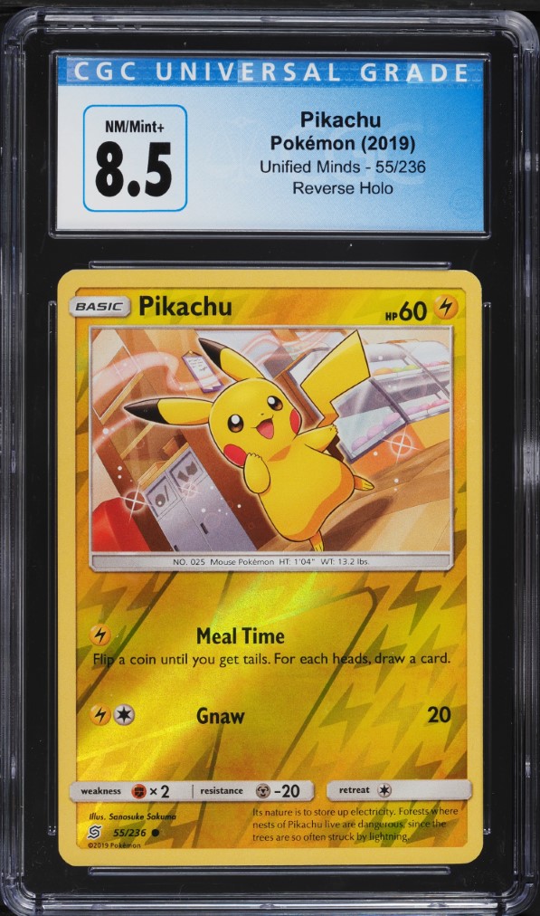how much is a holographic pikachu card worth The Pokemon Company International - 005/025 Lightning / 70 / Basic Attack 1 What's the value of a