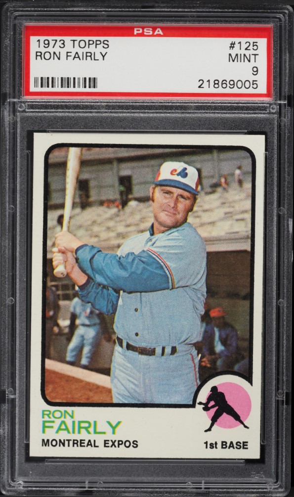 1973 Topps Ron Fairly #125 PSA 9 MINT