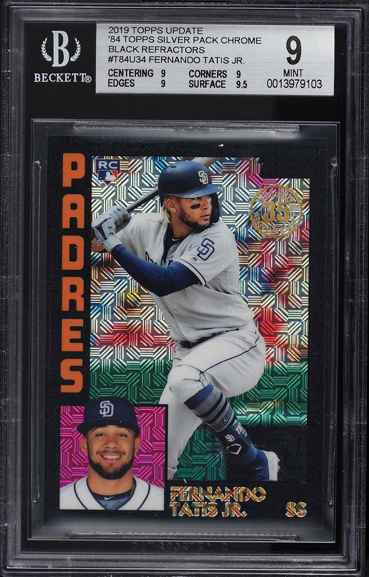 2019 Topps X Tatis Jr. Black and White Fernando Tatis Jr. RC AUTO