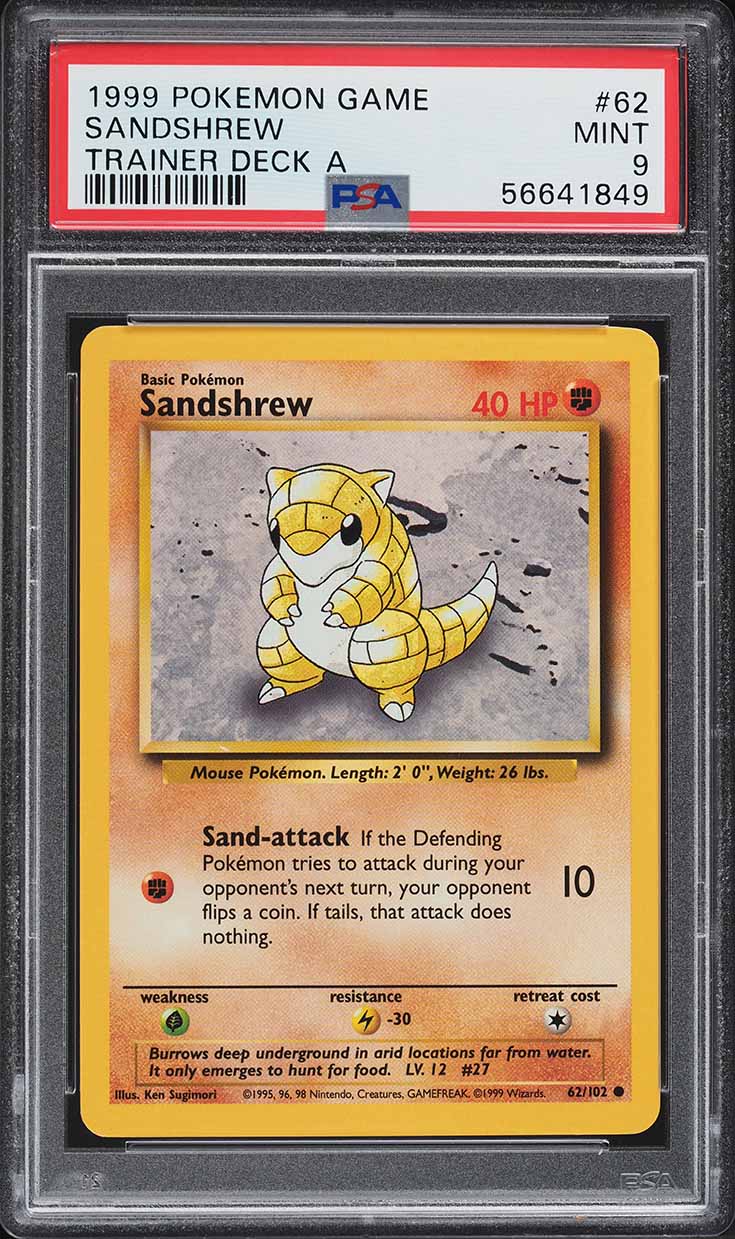 pokemon card sandshrew 2015 Pokémon TCG #75/162 Sandshrew main image 1