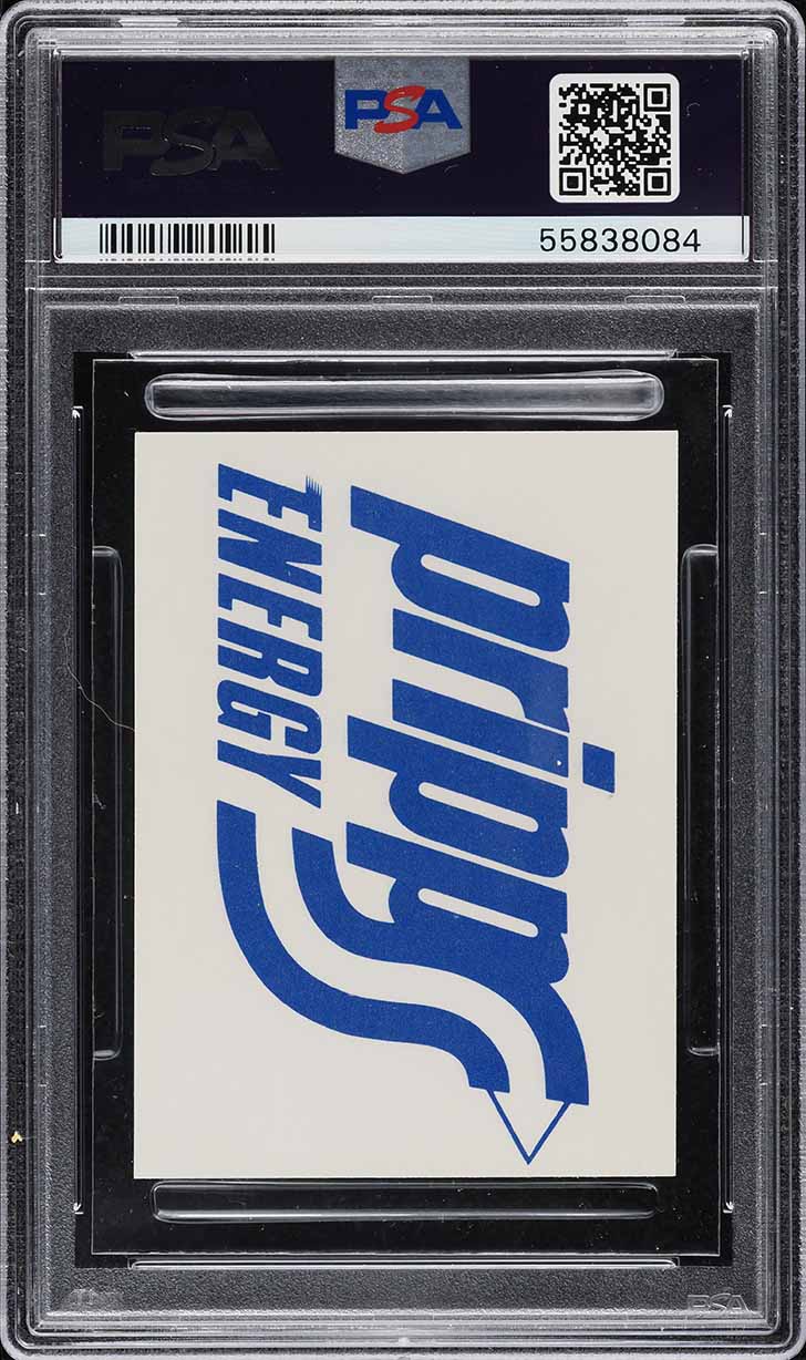 1989 Swedish Semic Elitserien Stickers Nicklas Lidstrom ROOKIE #247 PSA 6 EXMT