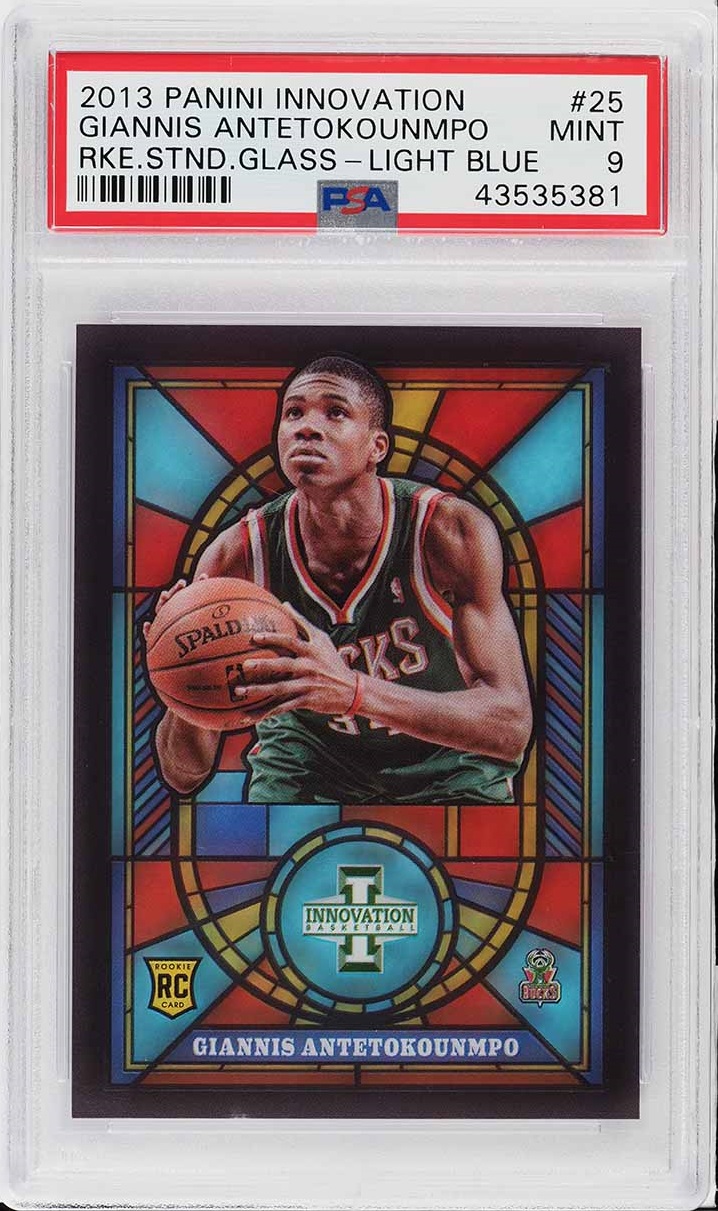 2013 Hoops Red Back Giannis Antetokounmpo ROOKIE #275 PSA 10 GEM