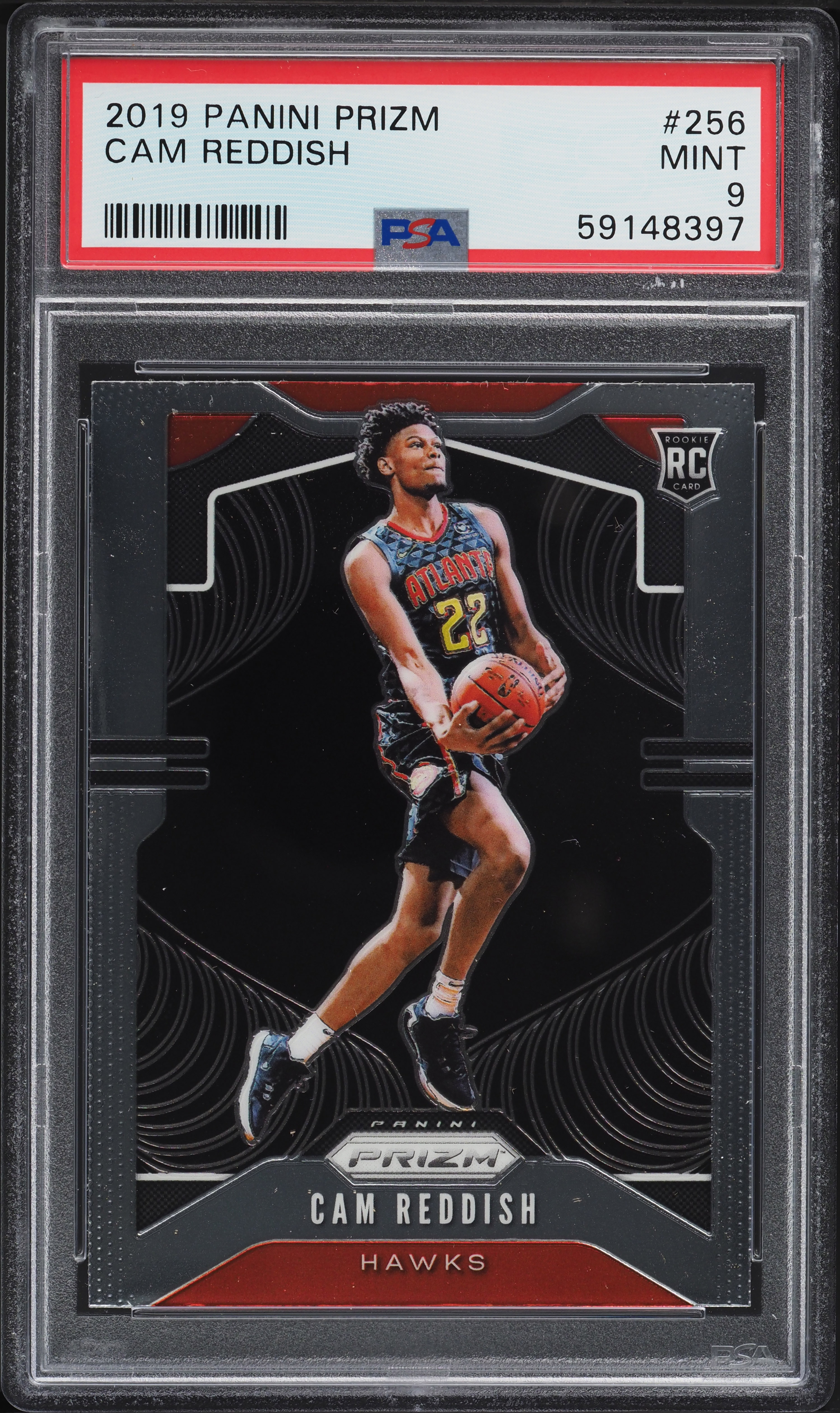 2019 Panini Prizm Cam Reddish ROOKIE #256 PSA 9 MINT on Fanatics