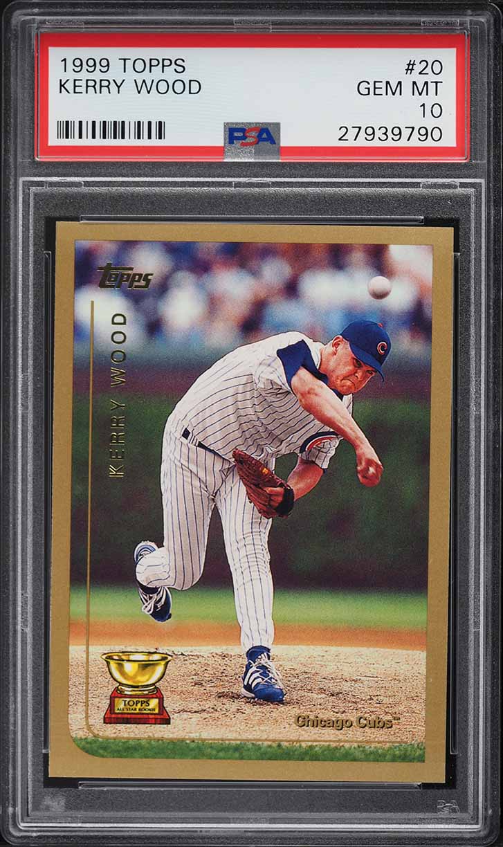 1999 Topps Kerry Wood #20 PSA 10 GEM MINT