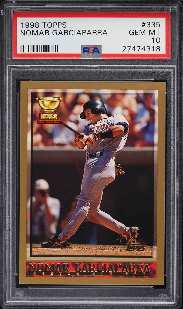 1998 Topps Nomar Garciaparra #335 PSA 10 GEM MINT