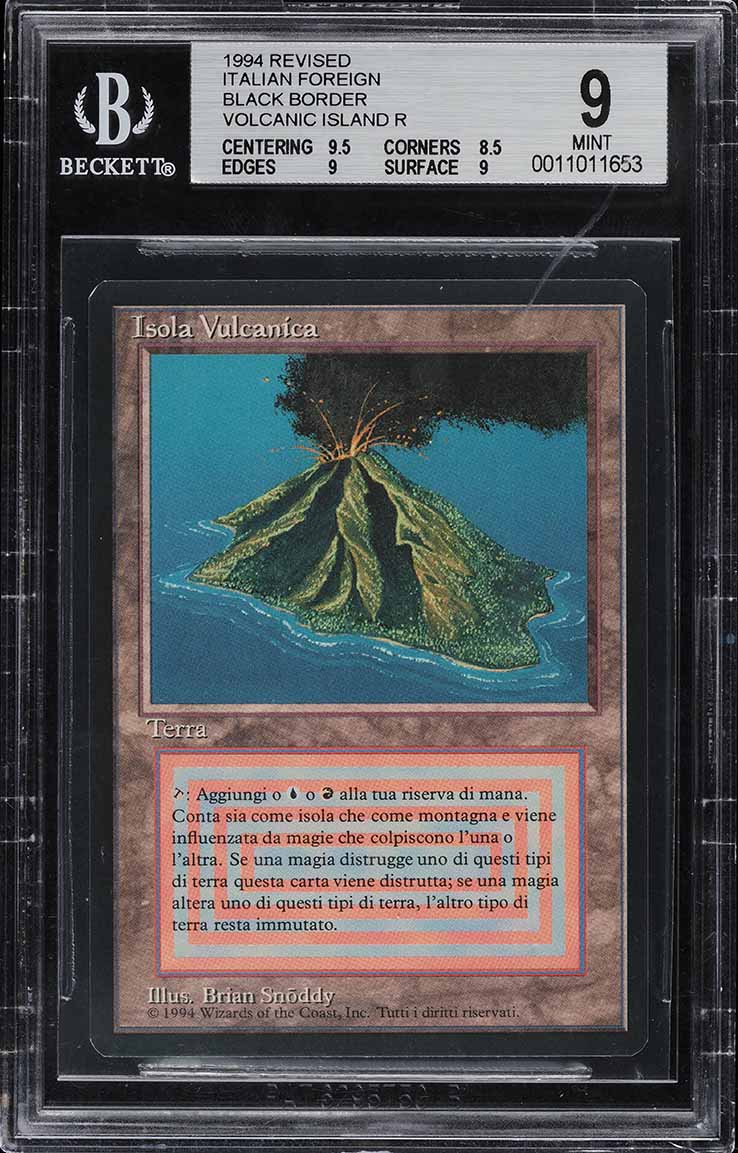 1994 Magic The Gathering MTG Revised Edition Dual Land Tropical