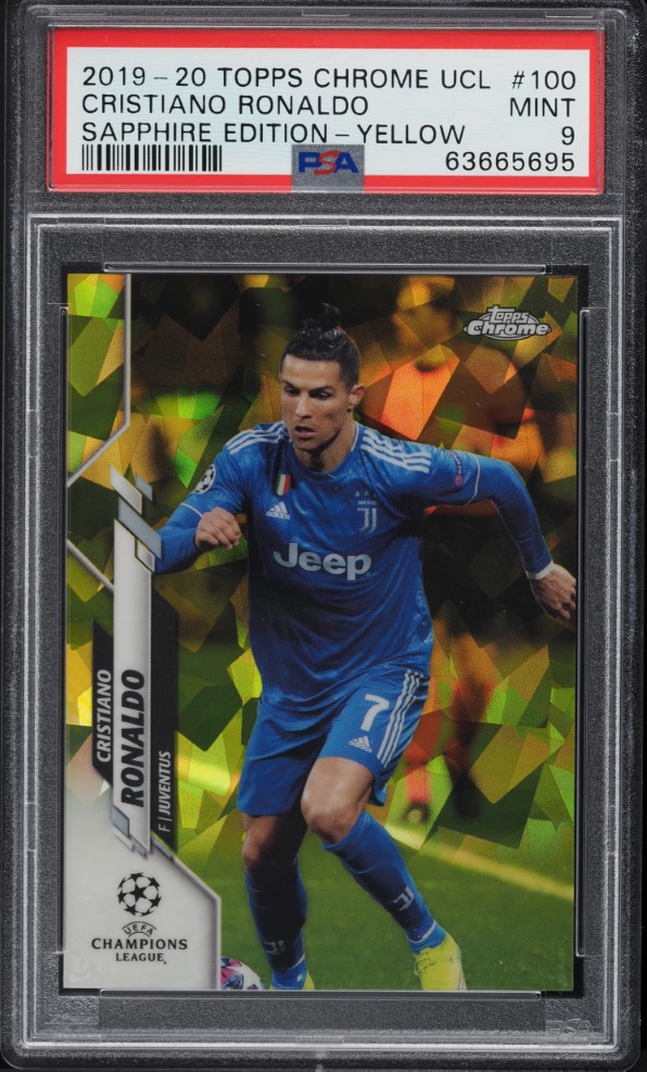 2019 Panini Chronicles Prestige Serie A Purple Cristiano Ronaldo