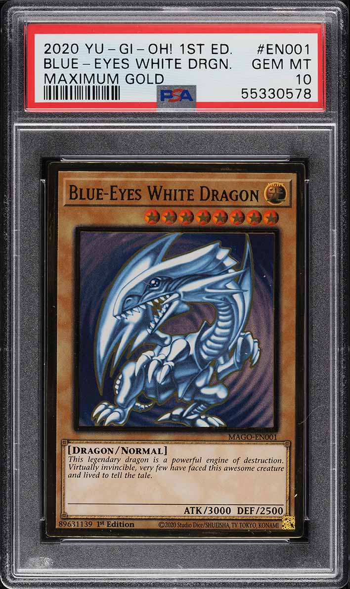psa 10 yugioh cards 2000 YU-GI-OH! JP THOUSAND EYES BIBLE TB46 WINGWEAVER YuGiOh SDK-001 1st Blue-Eyes White