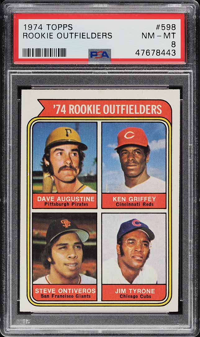 1974 Topps Ken Griffey Sr. ROOKIE #598 PSA 8 NM-MT