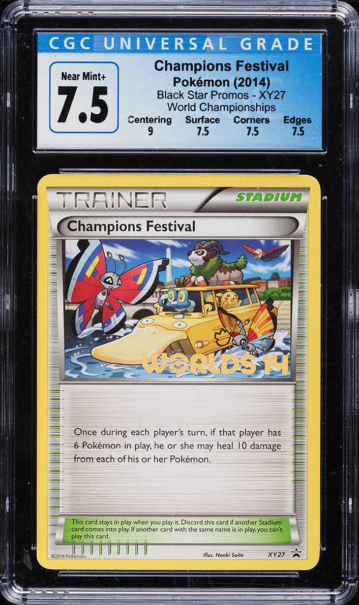 2016 Pokemon XY Promo Worlds '16 Finalist Champions Festival