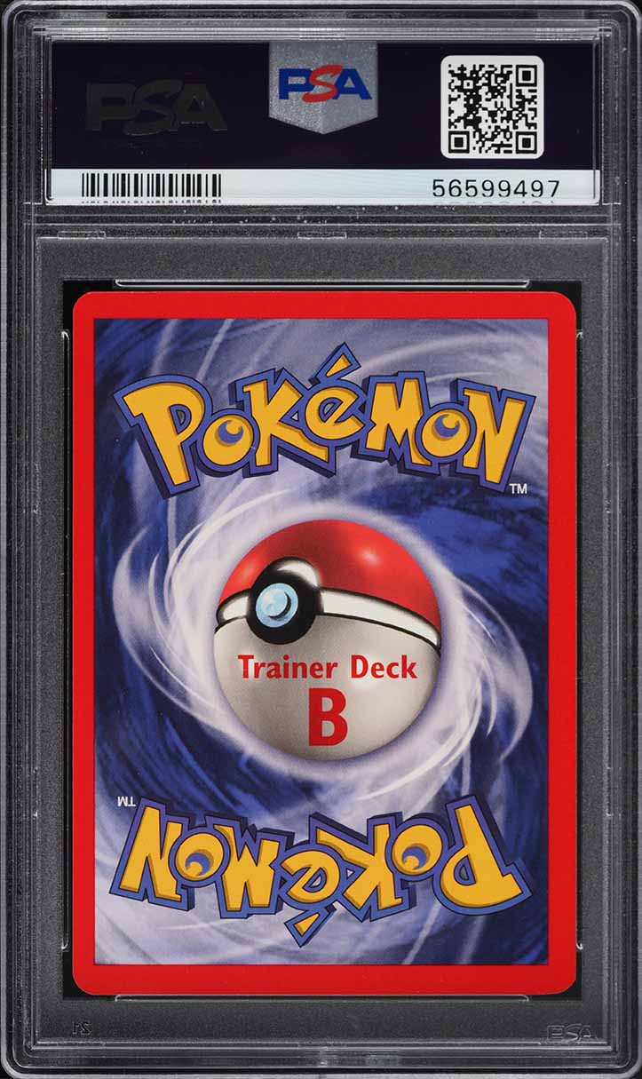 1999 Pokemon Base Set Trainer Deck B Water Energy #102 PSA 9 MINT