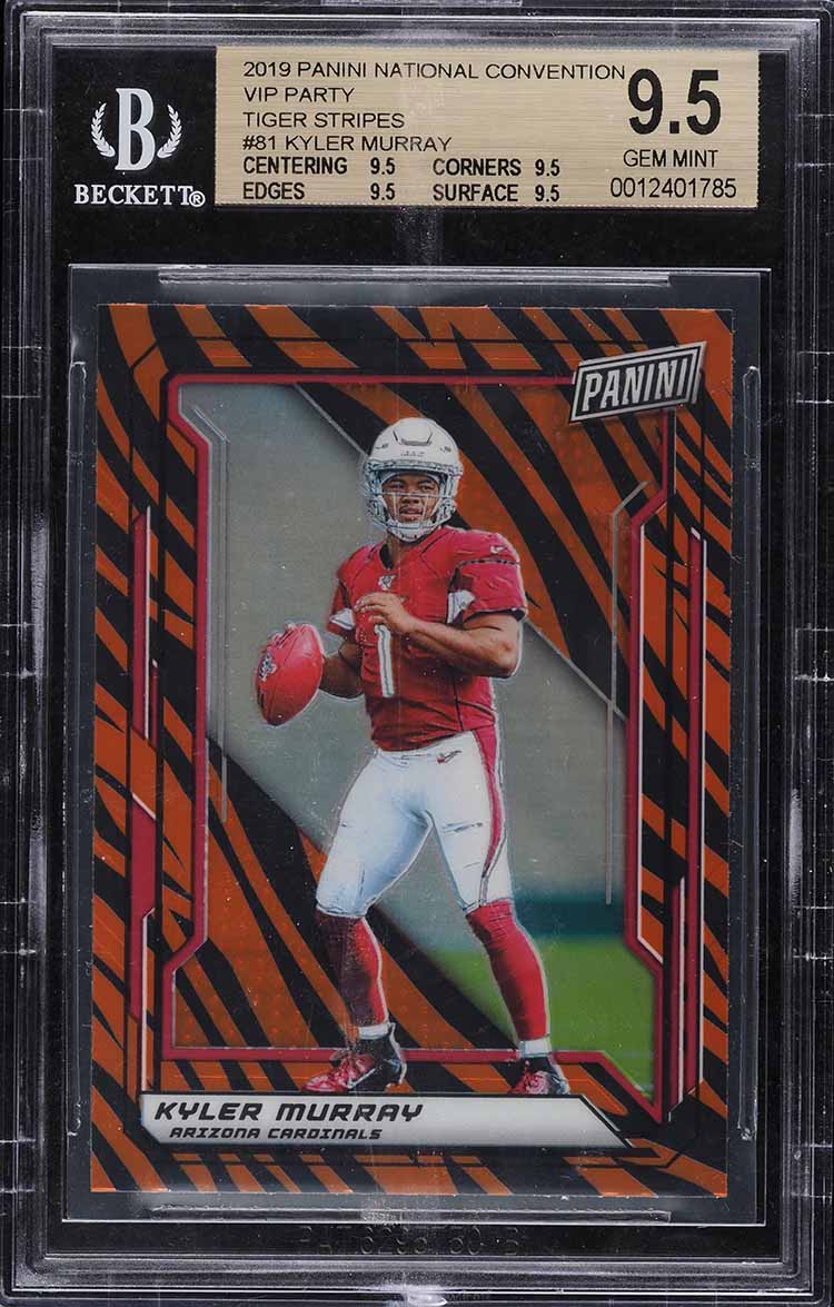 2019 Panini Prizm Red Prizms Kyler Murray ROOKIE #301 PSA 10 GEM