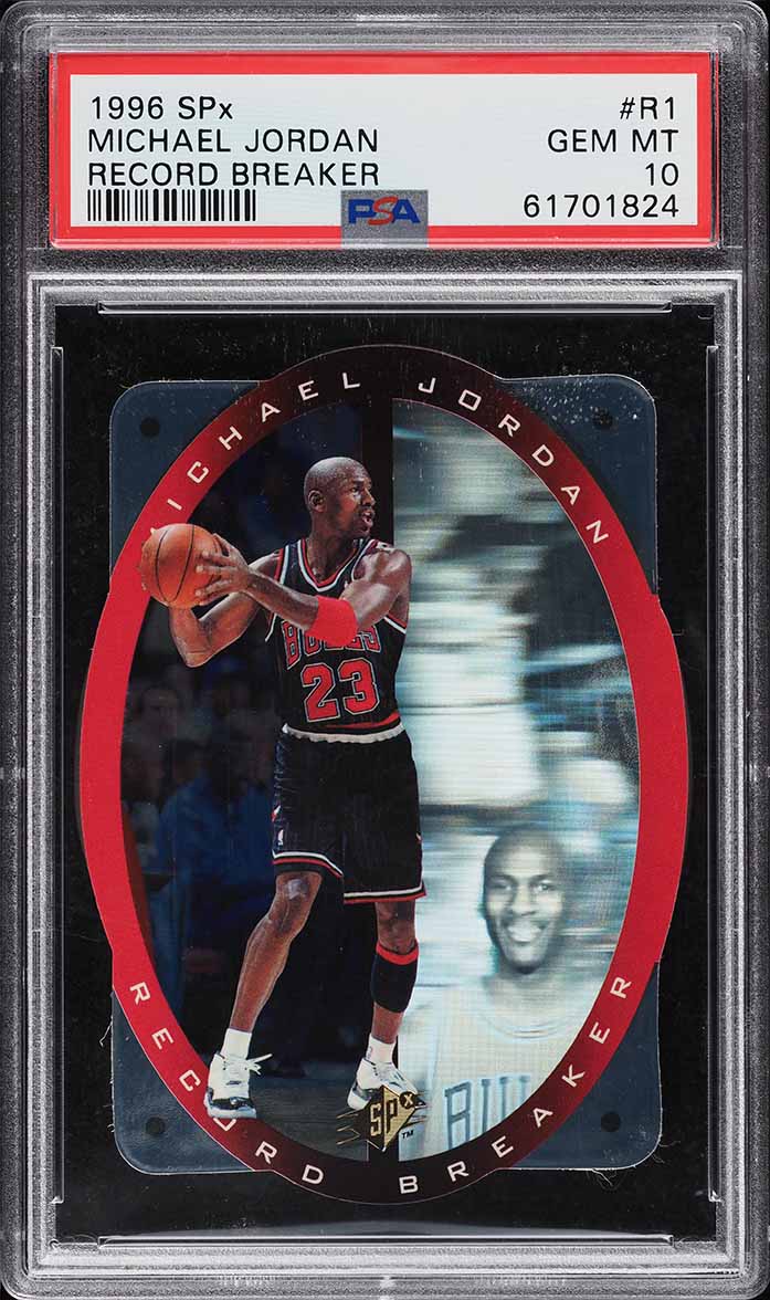 Michael Jordan 1996 SPx #R1 Record Breaker Price Guide - Sports