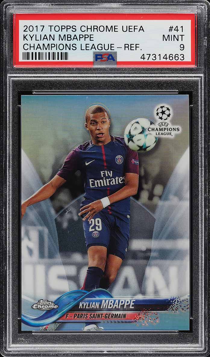 2018 Panini Instant World Cup Kylian Mbappe ROOKIE /495 #292 CSG 9