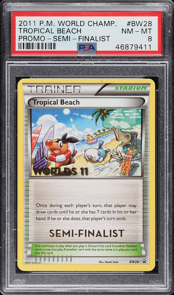 2011 Pokemon World Championships Promo Semi Finalist Tropical