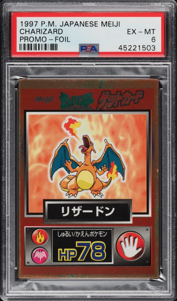 1997 Pokemon Japanese Topsun Original Series 1st Print Charizard