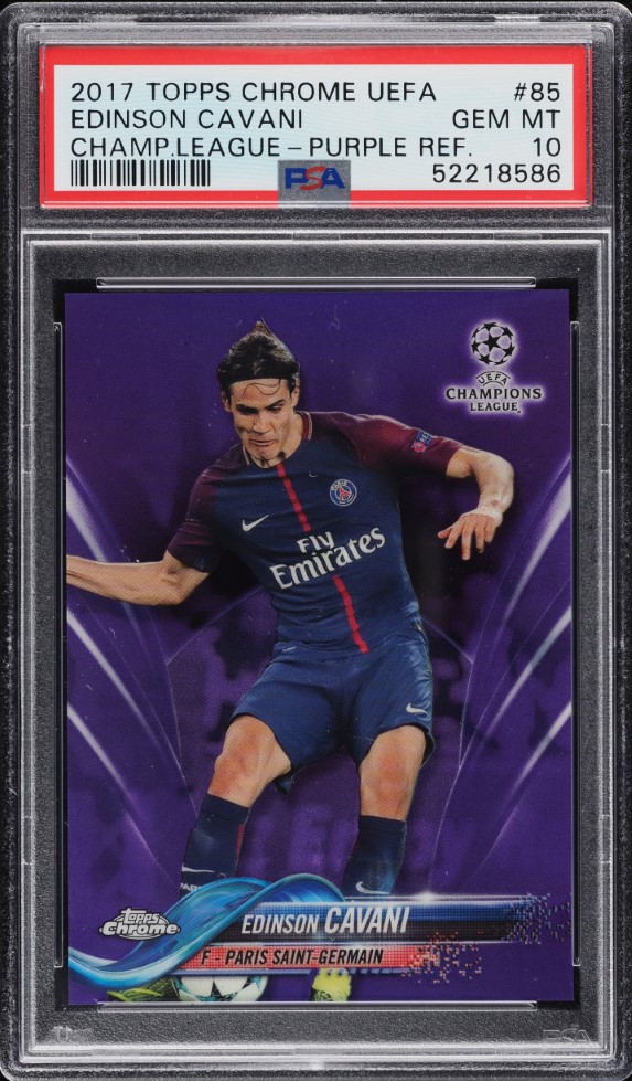 2016 Select Signatures Edinson Cavani AUTO /99 #S-EC PSA 10 GEM