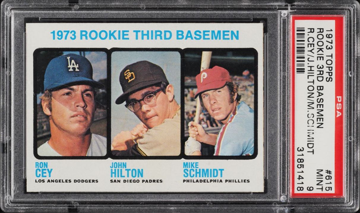 1973 Topps Mike Schmidt ROOKIE #615 PSA 9 MINT