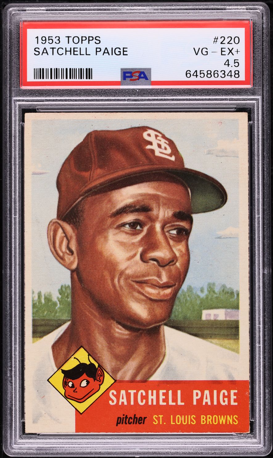 1953 Topps Satchell Paige #220 PSA 4.5 VGEX+