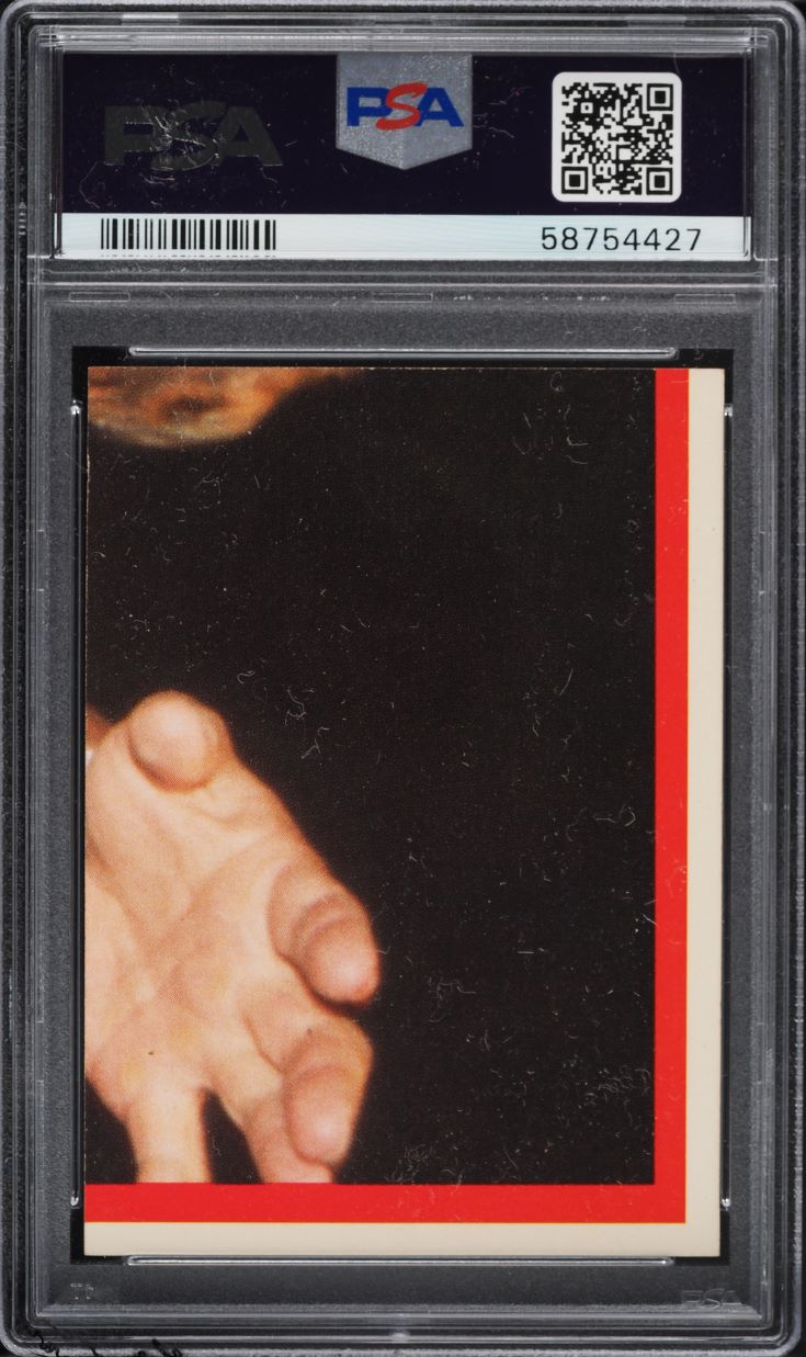 1985 Topps WWF Wrestling Hulk Hogan #1 PSA 7 NRMT on Fanatics Collect