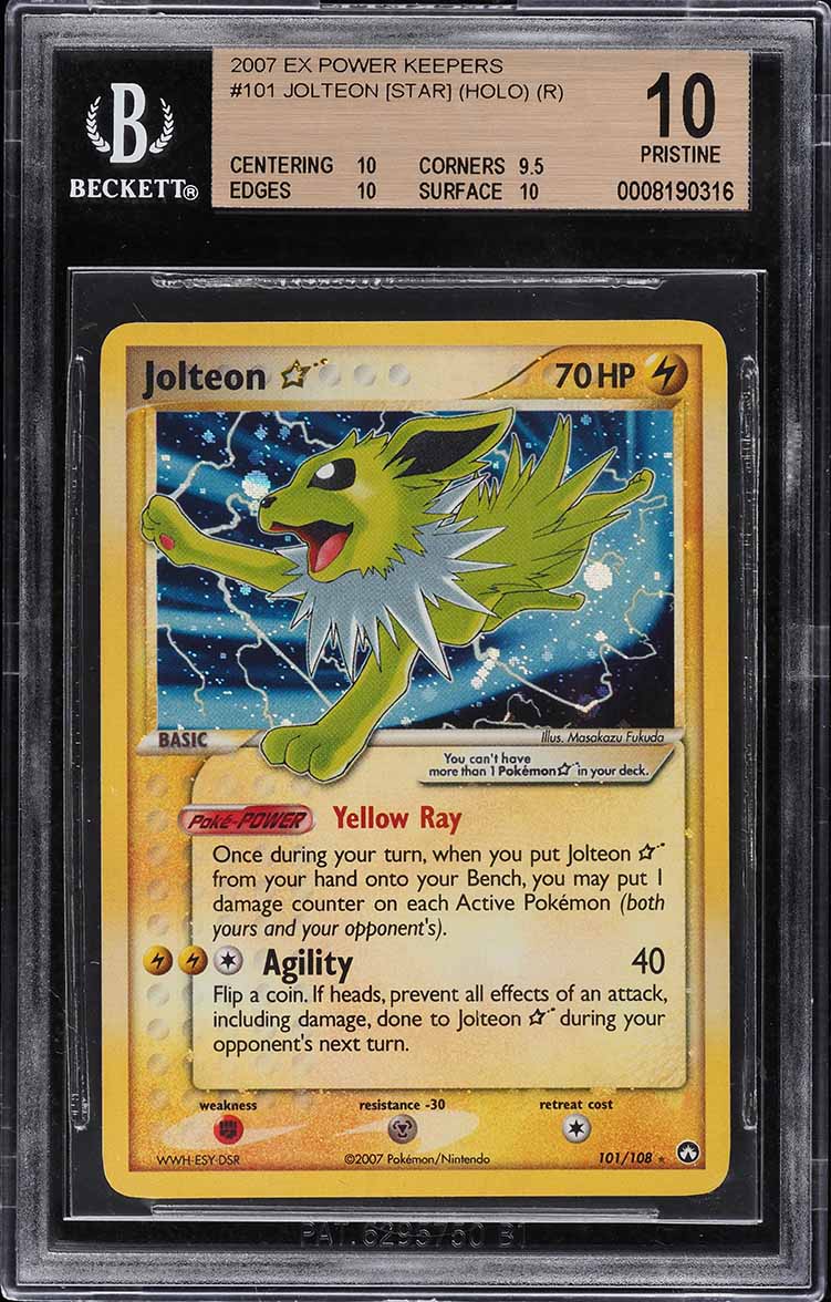 PSA8 サンダース 1ED ホロ Jolteon 2003 Pokemon Jolteon Legendary Coll. Holo Rare #14 PSA 8 | eBay