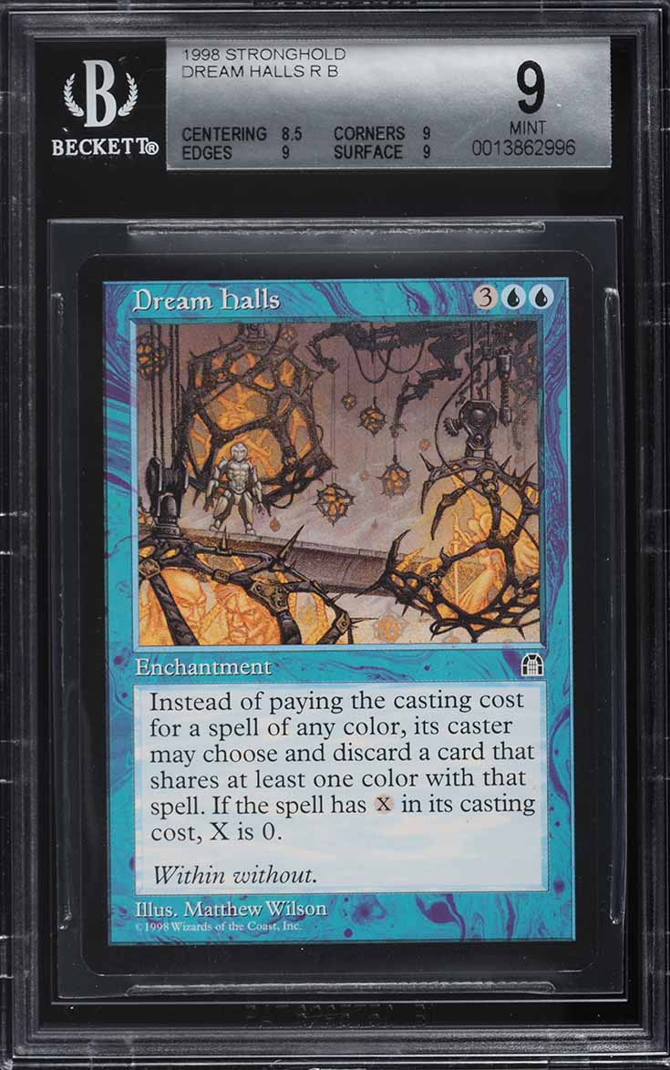 1998 Magic The Gathering MTG Urza's Saga Gilded Drake BGS 9.5 GEM