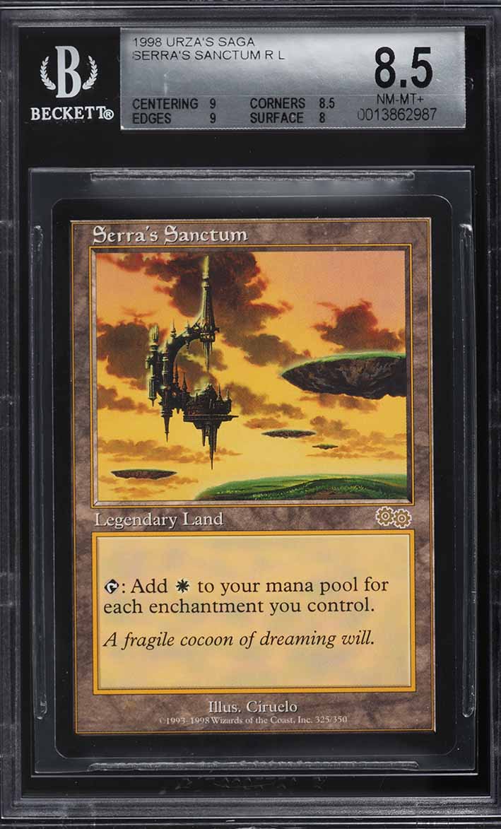 1998 Magic The Gathering MTG Urza's Saga Tolarian Academy #330 BGS