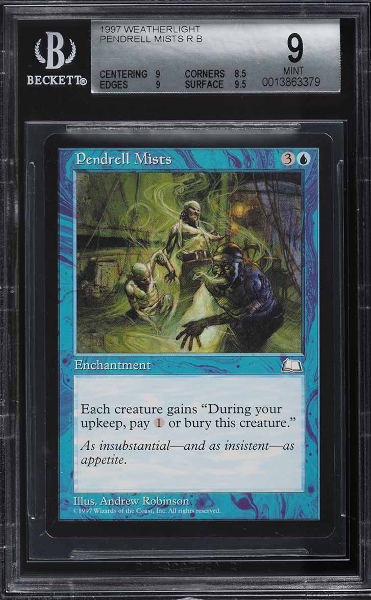 1997 Magic The Gathering MTG Weatherlight Null Rod R A BGS 9 MINT
