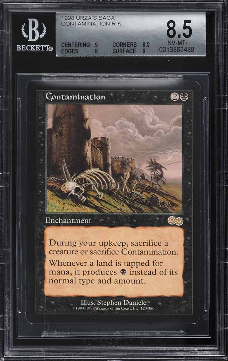 1998 Magic The Gathering MTG Urza's Saga Gaea's Cradle #321 BGS 9