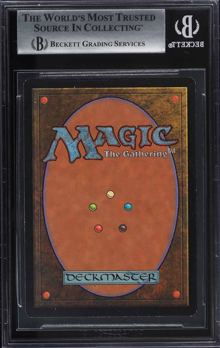 1997 Magic The Gathering MTG Tempest Intuition R B BGS 8.5 NM-MT+