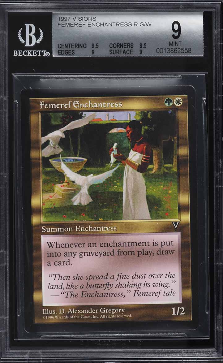 1997 Magic The Gathering MTG Weatherlight Null Rod R A BGS 9 MINT