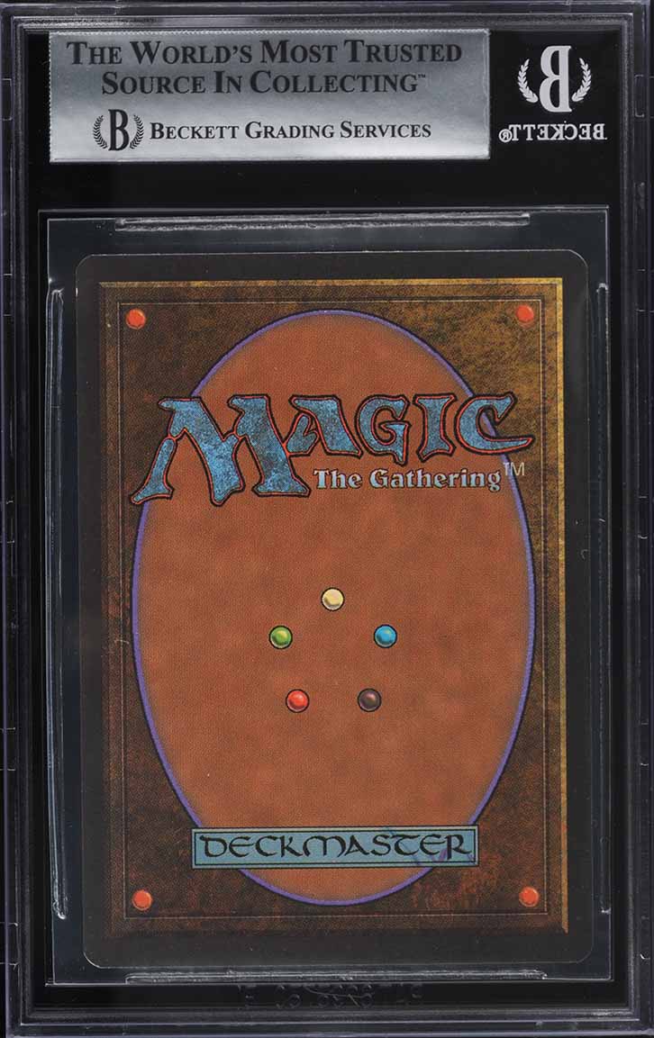 1996 Magic The Gathering MTG Alliances Helm Of Obedience R A BGS 9