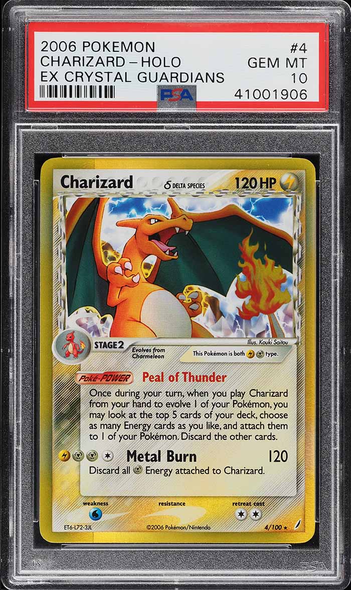 charizard delta species pokemon card (Delta Species) This specific card features a stunning Recently graded Charizard Delta card,